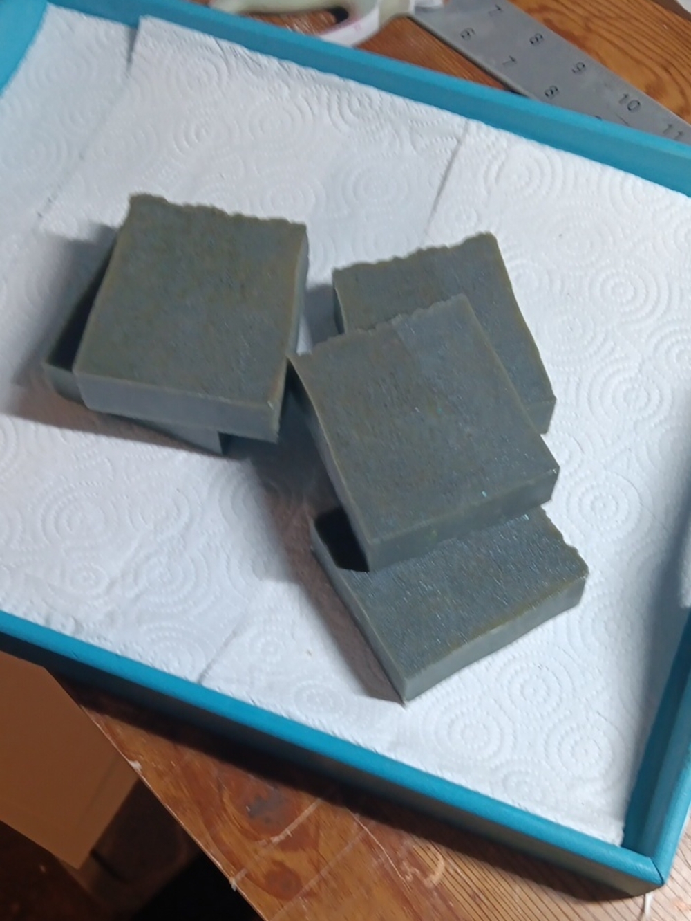 Handcrafted Cold Process Unscented Soap Bar Bundle 5 Bars 6oz Each